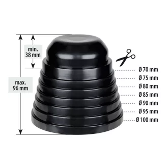 Lampa Fényszóró Fedél Hosszabbító 70-100mm