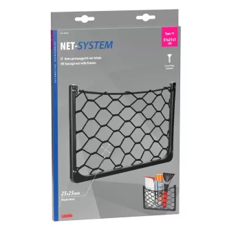 Lampa Net-System 11, keretes tárolóháló 31x21x1cm
