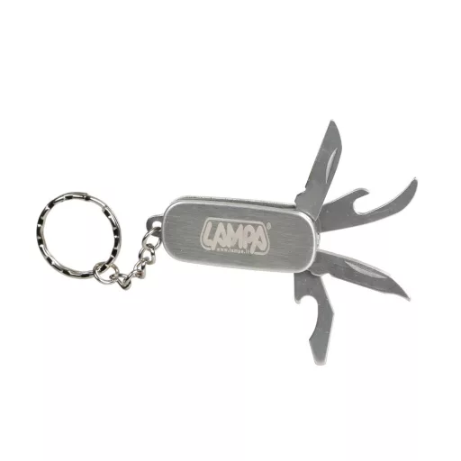 Lampa Multifunkciós Kisbicska - Rozsdamentes - 3 féle