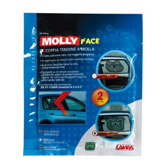 Lampa Molly-Face, Napvédő Oldalablakra, 35x45cm