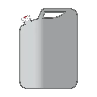 BENZINKANNA 20L FÉM MARMON