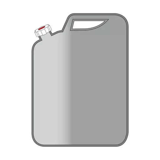 BENZINKANNA 20L FÉM MARMON