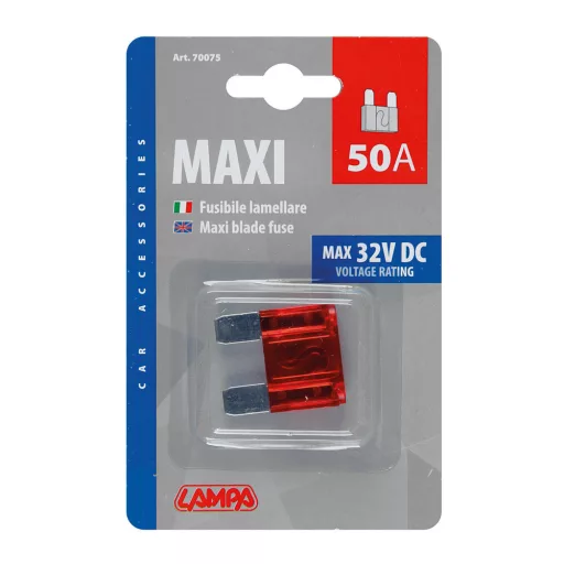 Lampa Biztosíték, Késes, Maxi, 50A, Darabos