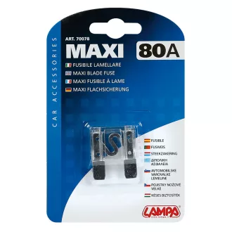 Lampa Biztosíték, Késes, Maxi, 80A, Darabos