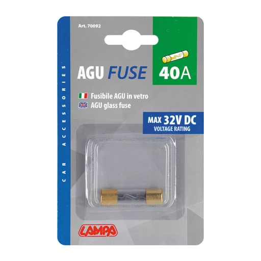 Lampa Biztosíték Üveg, 40A