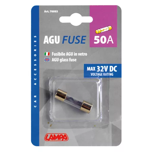 Lampa Biztosíték Üveg, 50A