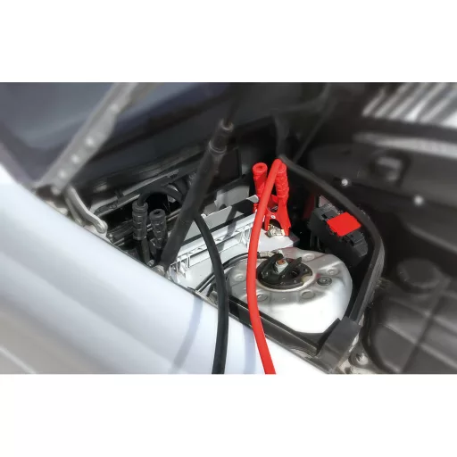 Lampa, Indítókábel, 12/24V, 500A, 4,5M