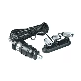 Lampa Tripla Dash-Lites 24V - Zöld Belsővilágítás