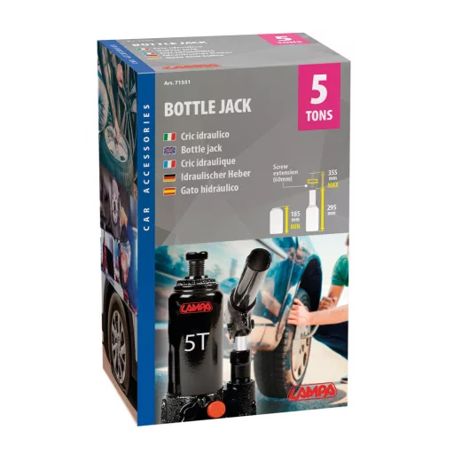 EMELŐ 5T HIDRAULIKUS MIN. 196MM MAX. 410MM