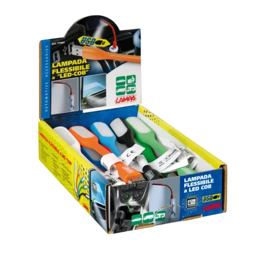 Lampa Olvasólámpa Cob leddel, Flexi