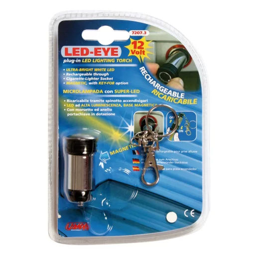 Lampa LED-Eye - Tölthető Kulcstartó Elemlámpa