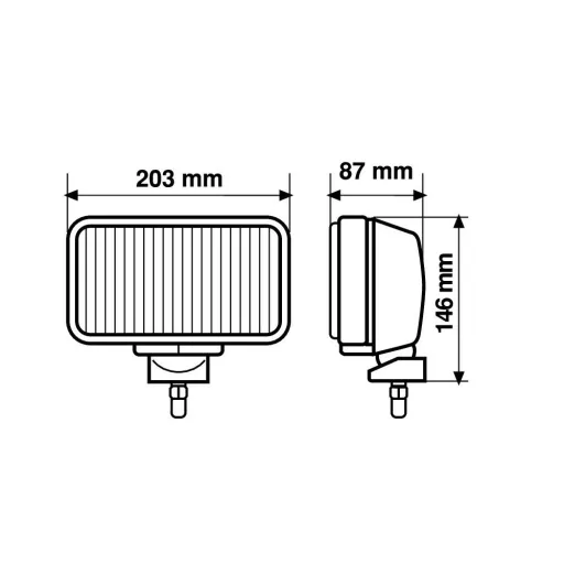 Lampa Ködlámpa, Maxter, Fehér, Darabos