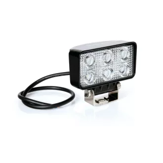 Lampa WL-2, Munkalámpa 6 leddel, Téglalap, 6000K 10-30V