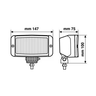 Lampa Ködlámpa, Prox, Darabos, Fehér, H3