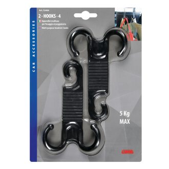 Lampa Multi tartó, Fejtámlá rúdra, 2 db