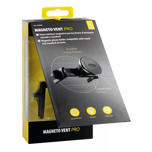 Lampa, Magneto Vent Pro, Telefontartó, Mágneses, Szellőzőrácsra