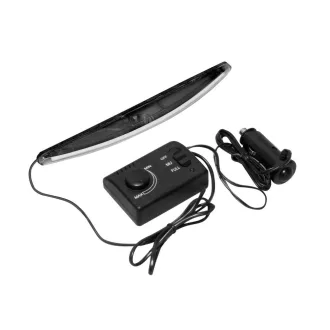   Lampa Fluo-Music, Belsővilágítás Fluoreszkáló Piros, 12V