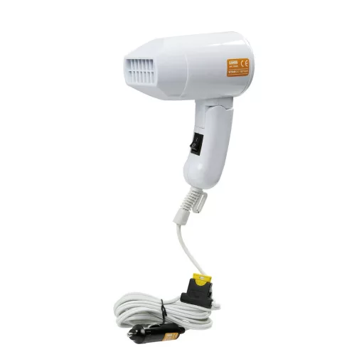Hajszárító és Jégolvasztó autóba 12V, 180W