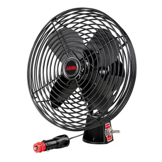   Lampa Premium Heavy DuTy - 24V Ventilátor, Fém rács, 15cm lapát