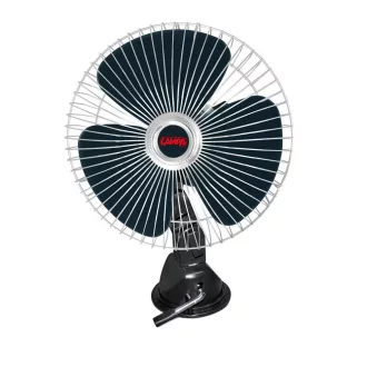 Lampa Króm, Oszcilláló Ventilátor, 24V, 15cm