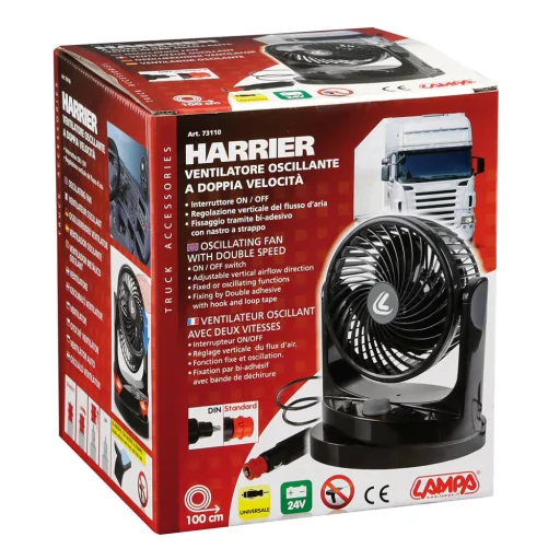 Lampa, Harrier,  Ventilátor, 2 sebességes, 24V