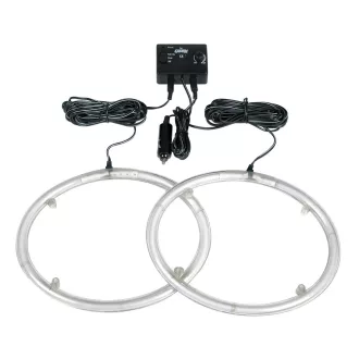   Lampa NR1523 - Neon Ovál Gyűrű Hangszóróhoz - 15x23 - Lila - 12V