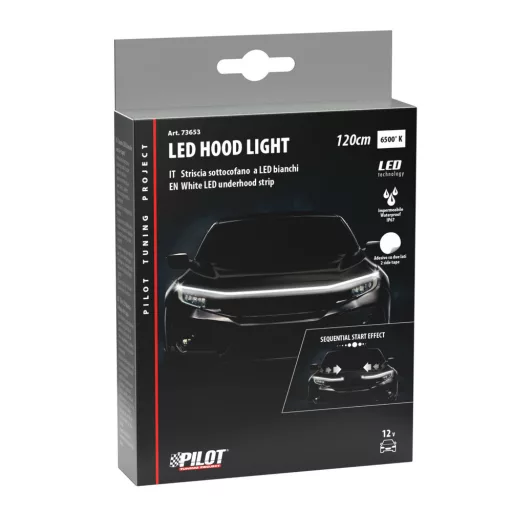 Lampa Led Szalag Motorháztetőre 12V