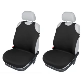   2db-os Trikó üléshuzat / 2mm-es habszivacsos anyag / fekete