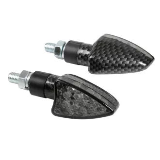 Lampa Motoros Index, Arrow-2, LED, Pár, Karbon
