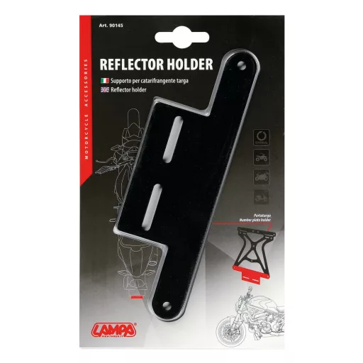 Lampa Motoros, Prizmatartó konzol rendszámtáblához