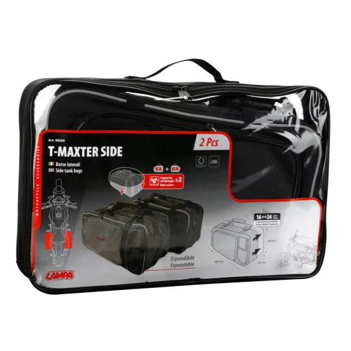 Lampa T-Maxter Side - Motorkerékpáros Oldaltáska - 24L