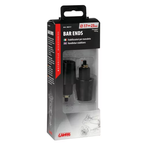 Lampa SU-2 - Univerzális Motoros Kormányvég - 17/23mm - Fekete