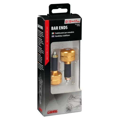 Lampa SU-3 - Univerzális Motoros Kormányvég - 13/17mm - Arany