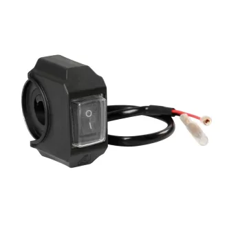   Lampa, Kapcsoló Kerékpár és Motor Kormányra, Vízálló, 12V 6A