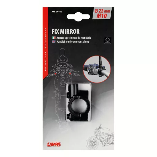 Lampa Fix Mirror Tükör Tartó Kormányra 22MM M10