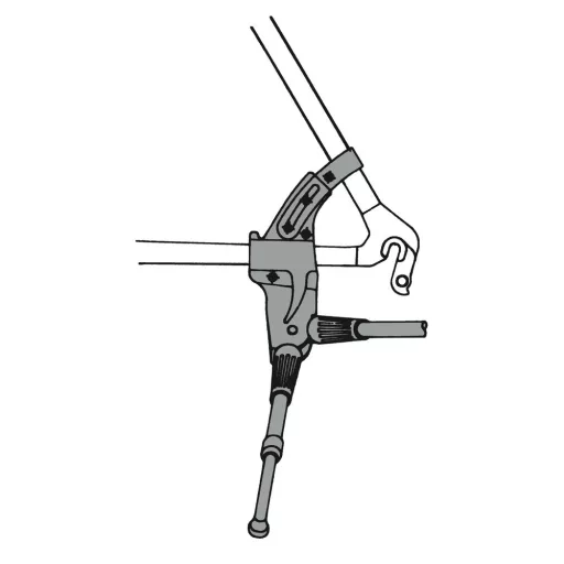 Lampa Kerékpár Kitámasztó, 24-28 cm