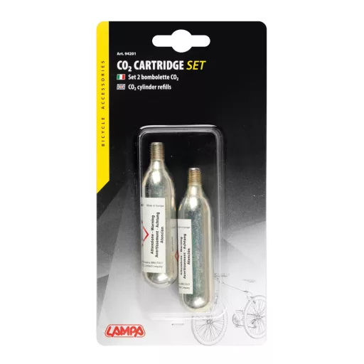 Lampa CO2 Patron Kerékpár Pumpához 2db