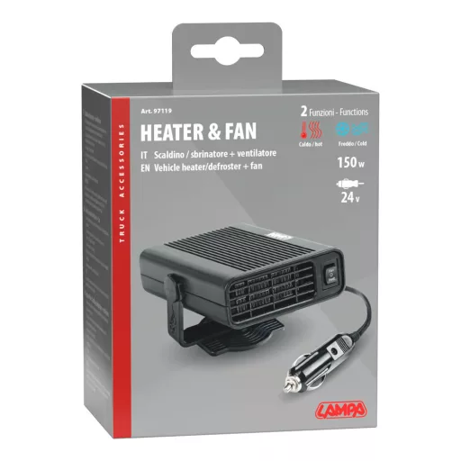 Lampa Fűtő Ventilátor 24V-150W