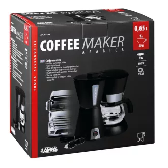 Lampa, Arabica, Kávéfőző, 24V, 300W, 0,65 L