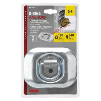Lampa G-2 csomagtérbe acél rögzítőgyűrű 2db