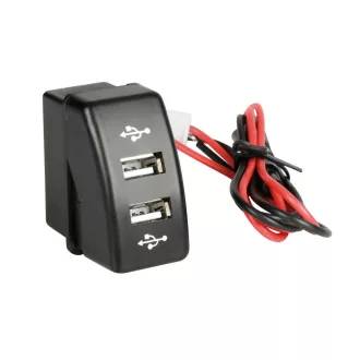   Lampa Original-Fit, Dupla USB töltő, 12/24V, Daf Kompatibilis