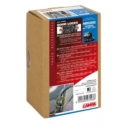 Lampa Kabinzár Pár Kamionba Mercedes Actros MP1, MP2, MP3