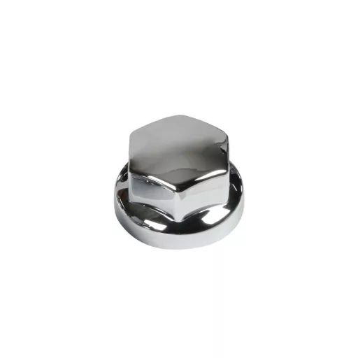 Lampa Kerékcsavar Kupak, 32-33mm, Króm, 10Db