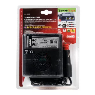 Lampa. Átalakító 24V>12V  8A Max.