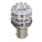 Lampa 24V BAU15S 36 LED DIÓDA, SÁRGA SZÍNŰ