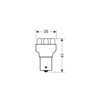 Lampa LED IZZÓ - 24V - FEHÉR