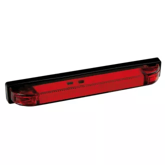 Lampa, Külső Világítás,12 LED, 24V, Piros, PR6,155X12mm