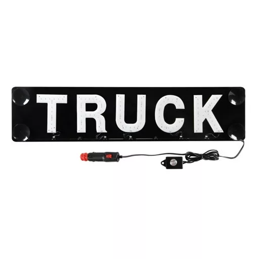 Lampa Ledes Betűhöz Tábla 8/9 Betűs 24 V, Tapadókoronggal