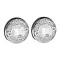 LAMPA LEDLÁMPA 24V PÁR, FEHÉR F-12 30 MM ÁTMÉRŐ, E9, VÍZÁLLÓ