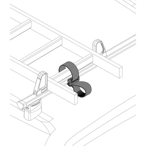 Nordrive Létra Rögzítő Heveder Szett 2 db